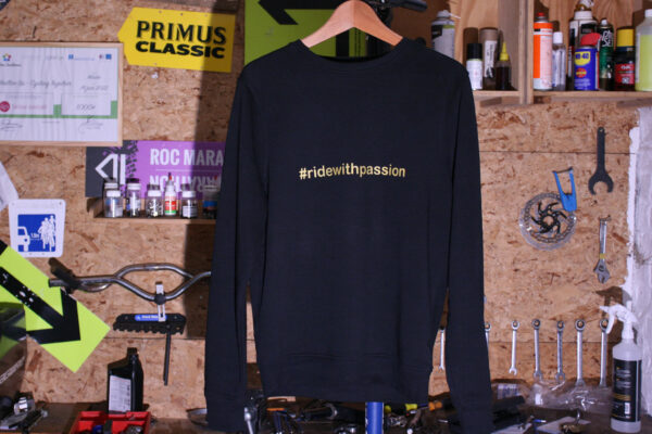 Sweat ride with passion - Black