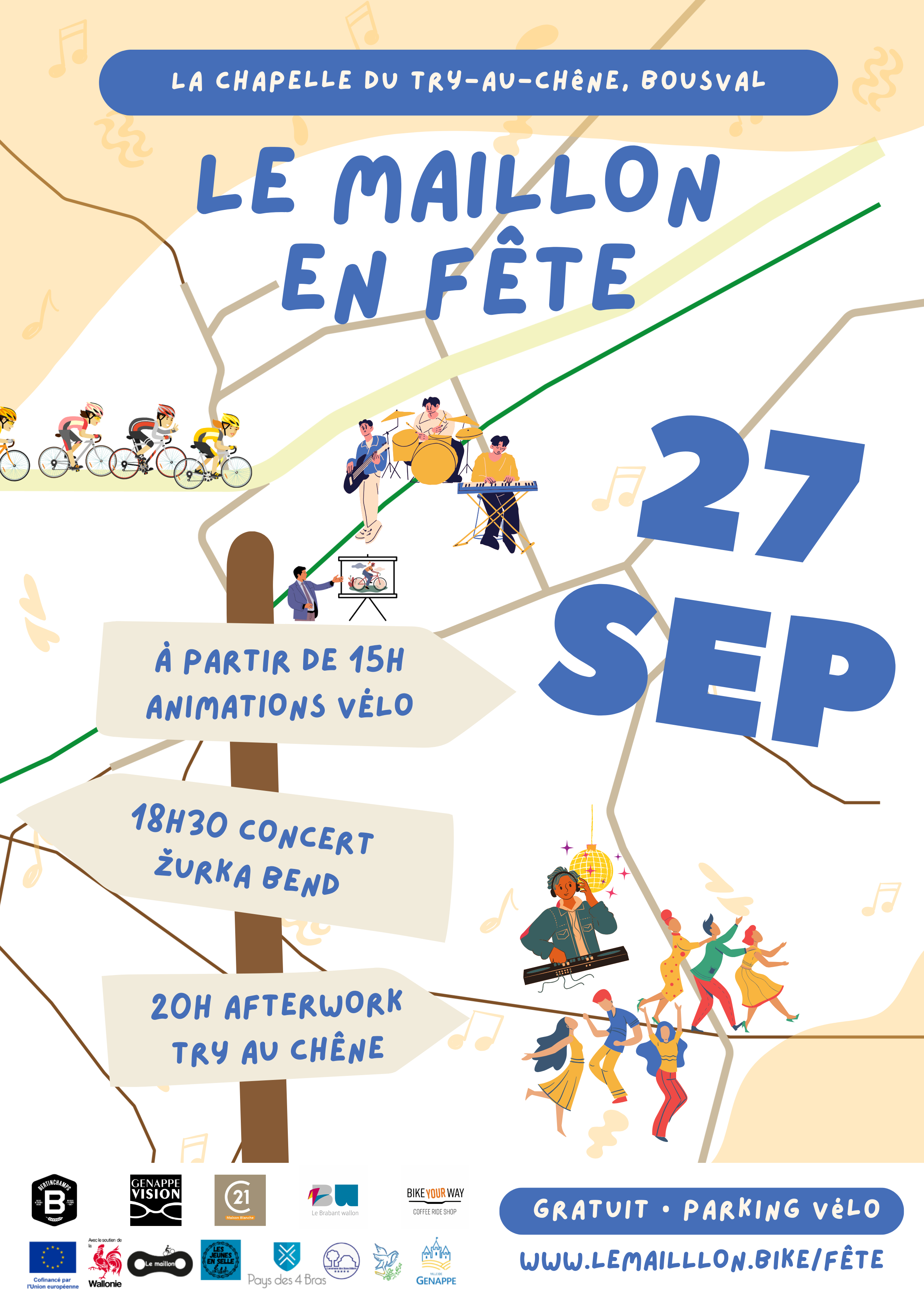 Affiche LE MAILLON en fete