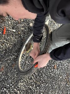 Mecanique velo au maillon 