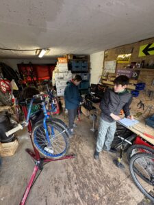 Mecanique velo au maillon