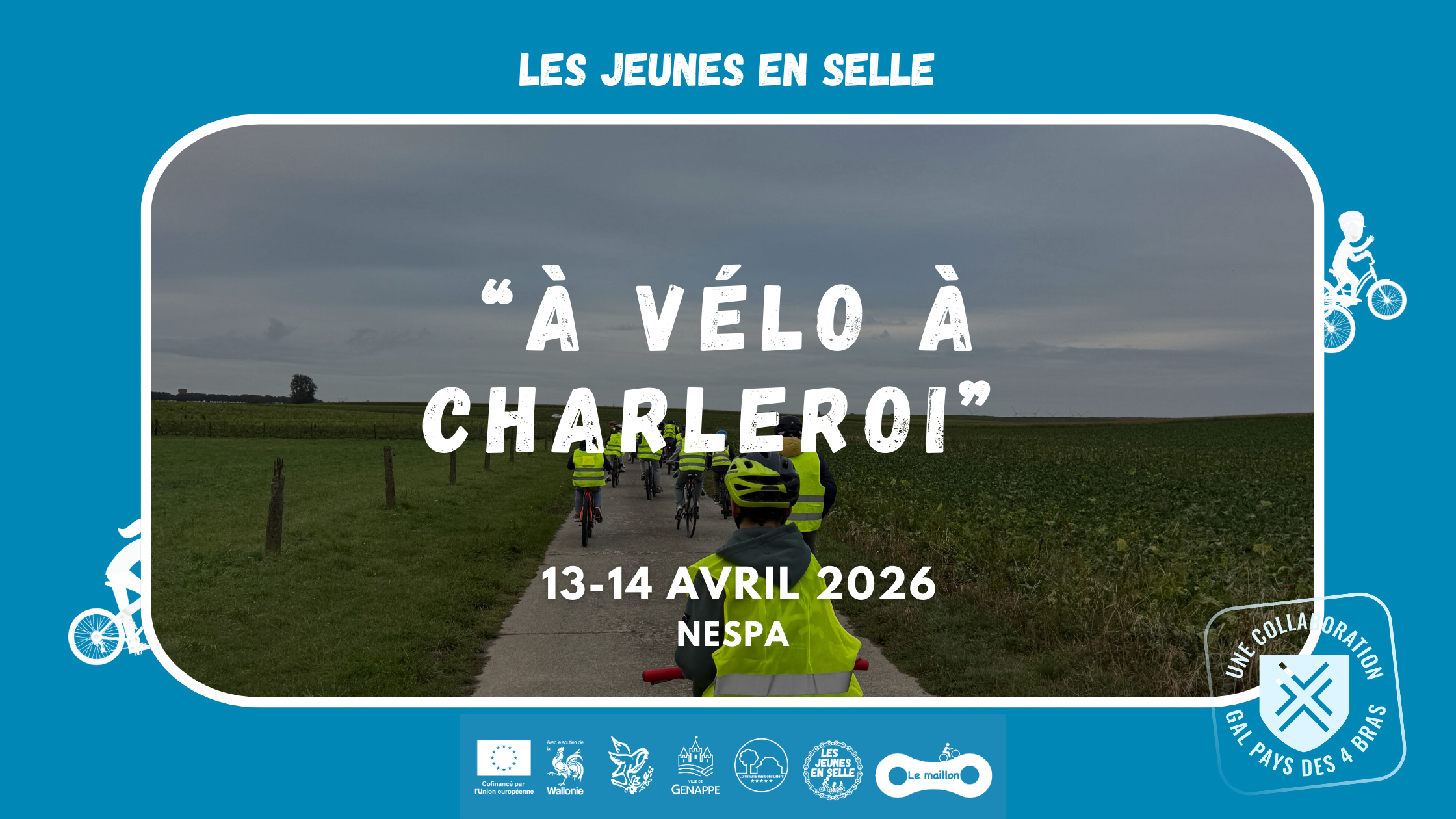 nespa charleroi à velo