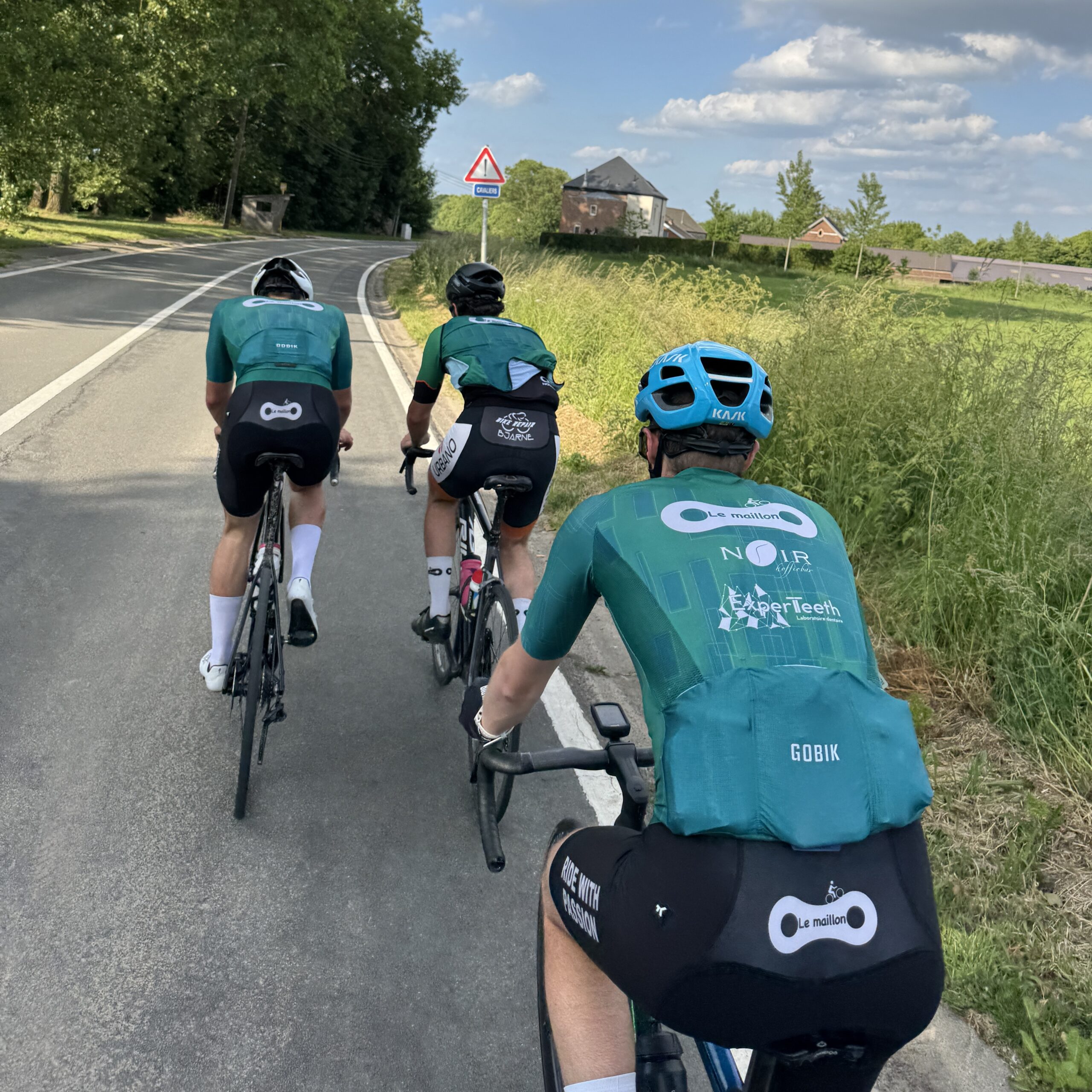 rouler en velo de route à genappe